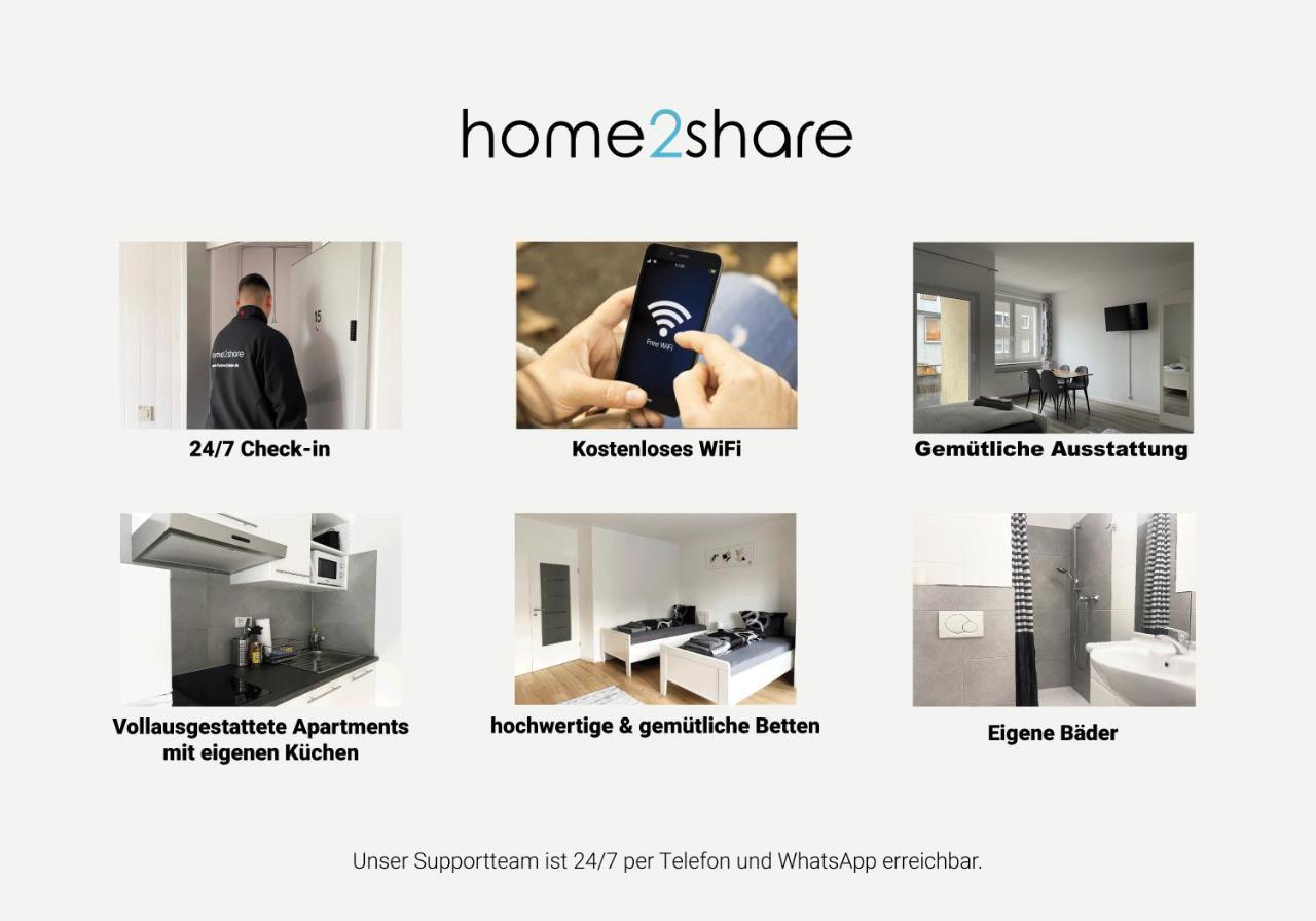 Zentrale Studios Fur Monteure I Home2Share Osnabrueck Luaran gambar